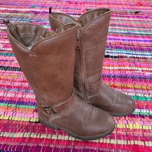 🐴 🍂 Toddler Girls size 8 Brown Riding Boot